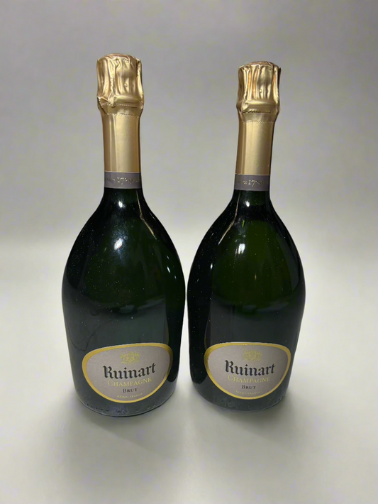 Pack of 2 Ruinart Champagne Brut: Timeless Elegance in Every Sip