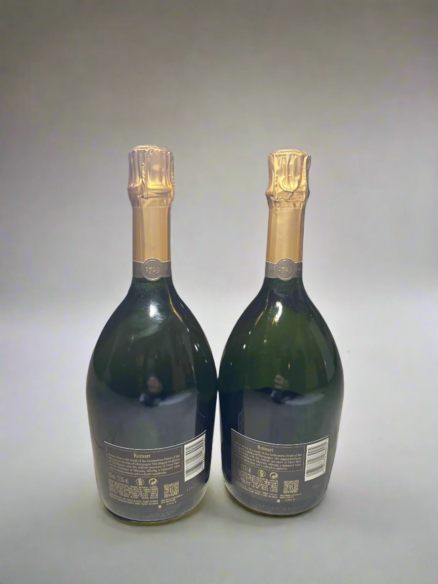 Pack of 2 Ruinart Champagne Brut: Timeless Elegance in Every Sip